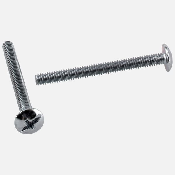 Kasaware 8/32" x 1-3/4 in Truss Machine Screw, Plain Steel, 20 PK KFF13-A-ZN20 - main